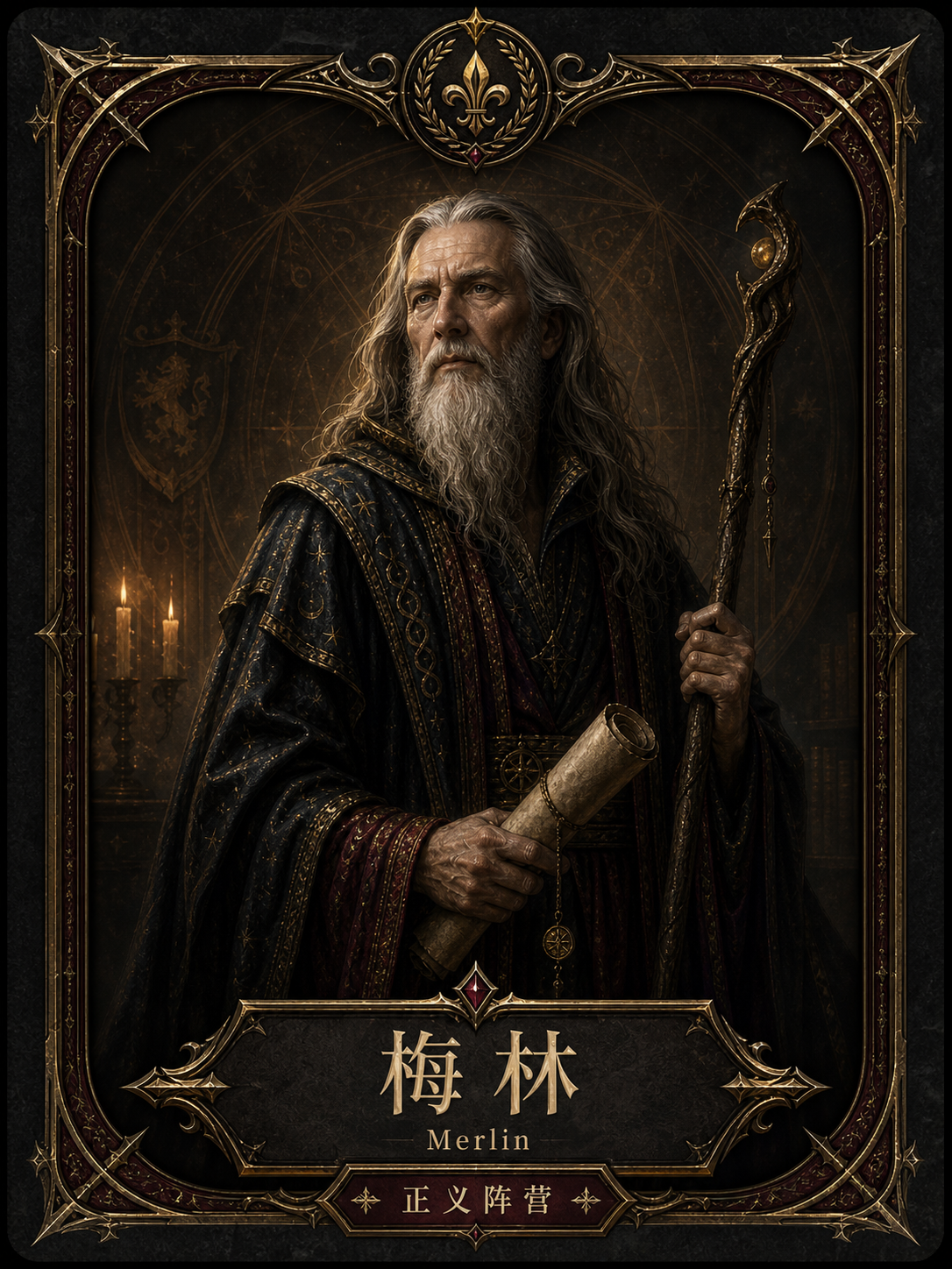 梅林角色卡
