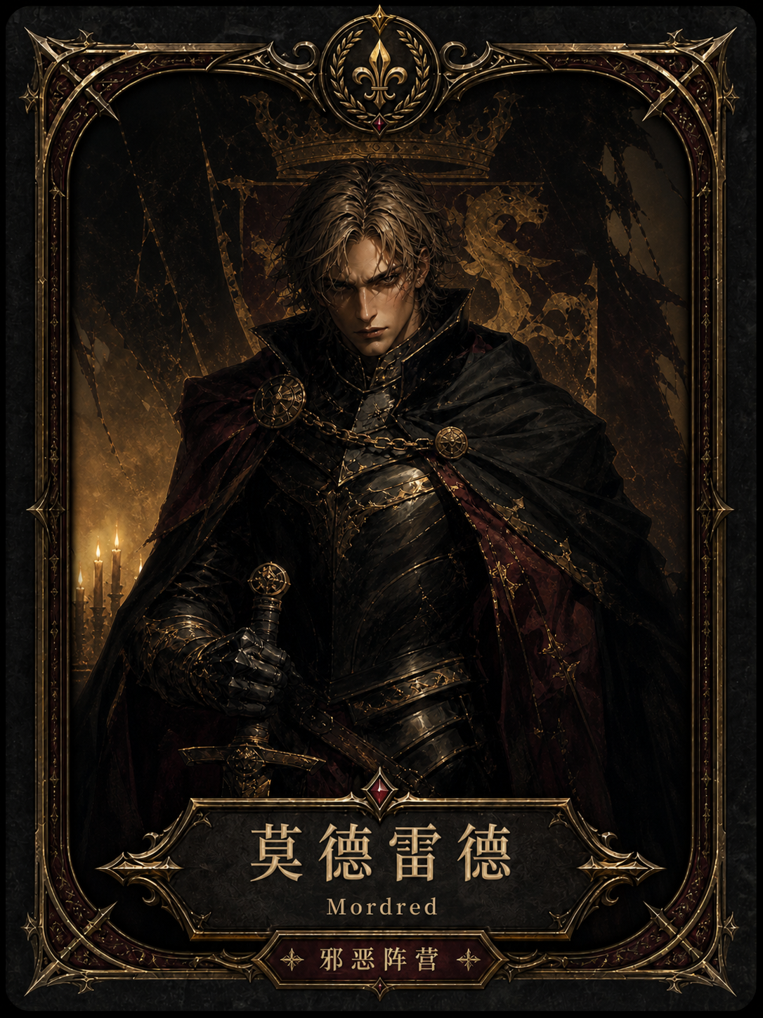 莫德雷德角色卡