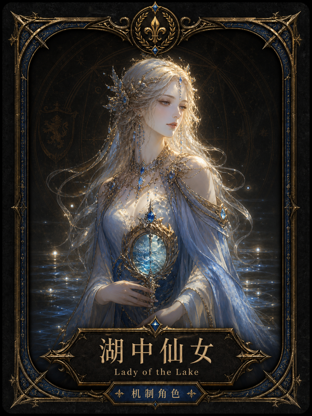 湖中仙女角色卡